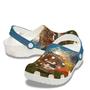 Free Hippie Bus Vector Croc Shoes Men Women - Happy Camper Shoes Crocbland Clog Gifts For Son Daughter