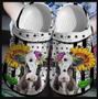 Funny Cow In The Us Shoes - Sunflower Outdoor Shoes Gifts For Girl Daughter Sister Mother
