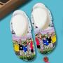 Funny Golf Buddies 102 Gift For Lover Rubber Clog Shoes Comfy Footwear