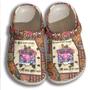 Hippie Dachshund Croc Shoes Men Women - Dog Bus On Highway Shoes Crocbland Clog Gifts For Son Daughter