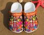 Hippie Girl Comfortable Women Classic Style Birthday Rubber Clog Shoes Comfy Footwear