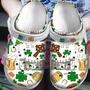Ireland Gift For Fan Classic Water Rubber Clog Shoes Comfy Footwear