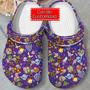 Majora Mask Pattern Clog Shoes Colorful