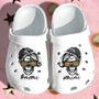 Mimi Tattoo Skull Shoes Mothers Day Gifts - Nana Tattoo Croc Shoes For Grandma