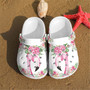 Roes Flamingo Clog Shoes For Women - Lovely Animal Shoes Clogbland Clog Gifts For Girl Daughter