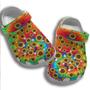 Sunflower Colorful Be Yourself Gift For Lover Rubber Clog Shoes Comfy Footwear