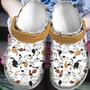 Unique Clog Cats Gift For Fan Classic Water Rubber Clog Shoes Comfy Footwear