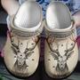 Winter Spring Deer Girl Shoes - Deer Hunter Custom Shoe Christmas Gift For Mom Grandpa Daughter