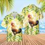 Corn Farm Chicken All Over Printed Hawaiian Shirt, Farm Hawaiian Shirt, Farmer Hawaii