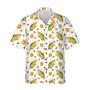 Corns And Leaves All Over Printed Hawaiian Shirt, Farm Hawaiian Shirt, Farmer Hawaii