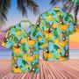 Donkey Banana Pattern Hawaiian Shirt, Farm Hawaiian Shirt, Farmer Hawaii