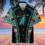 Elegance Thanks To The White Feather Native American Hawaiian Shirt, America Shirt, Native American Hawaiian Shirt