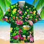 Flamingo Clover All Over Printed Hawaiian Shirt, Farm Hawaiian Shirt, Farmer Hawaii