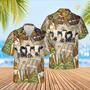 Funny Holstein Cattle Beer Pattern Hawaiian Shirt, Farm Hawaiian Shirt, Farmer Hawaii