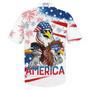 Happy Independence Day Eagles Hawaiian Shirt, Farm Hawaiian Shirt, Farmer Hawaii