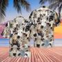 Herd Of Brahman Cattles All Over Printed Hawaiian Shirt, Farm Hawaiian Shirt, Farmer Hawaii