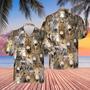 Herd Of Donkeys All Over Printed Hawaiian Shirt, Farm Hawaiian Shirt, Farmer Hawaii