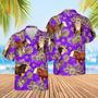 Hereford Cattle Lovers Aloha Pattern All Over Printed Hawaiian Shirt, Farm Hawaiian Shirt, Farmer Hawaii