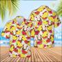 Hereford Face Fruit Pattern Hawaiian Shirt, Farm Hawaiian Shirt, Farmer Hawaii