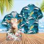 Hereford Funny Hawaiian Shirt, Farm Hawaiian Shirt, Farmer Hawaii