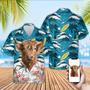 Highland Funny Hawaiian Shirt, Farm Hawaiian Shirt, Farmer Hawaii