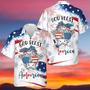 Highland God Bless Amoorica Hawaiian Shirt, Farm Hawaiian Shirt, Farmer Hawaii