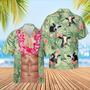 Holstein Cattle Funny Body Hawaiian Shirt, Farm Hawaiian Shirt, Farmer Hawaii