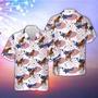 Horse Happy Firework Flag Hawaiian Shirt, Farm Hawaiian Shirt, Farmer Hawaii