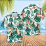 Horse Pattern Men Hawaiian Shirt, Farm Hawaiian Shirt, Farmer Hawaii