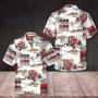 Island And Red Trucker Hawaiian Shirt, Farm Hawaiian Shirt, Farmer Hawaii