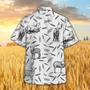 LAMB PATTERN All Printed Hawaiian Shirt, Farm Hawaiian Shirt, Farmer Hawaii