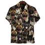 Ou Will Have A Bunch Of American Akitas All Over Printed Hawaiian Shirt, Farm Hawaiian Shirt, Farmer Hawaii