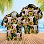 Pig Sunflower Hawaiian Shirt 2023, Farm Hawaiian Shirt, Farmer Hawaii