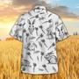 RABBIT PATTERN Hawaiian Shirt, Farm Hawaiian Shirt, Farmer Hawaii