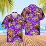 Red Angus Cattle Lovers Aloha Pattern All Over Printed Hawaiian Shirt, Farm Hawaiian Shirt, Farmer Hawaii