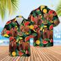 Red Angus Watermelon Hawaiian Shirt, Farm Hawaiian Shirt, Farmer Hawaii