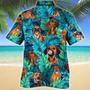 Rhodesian Ridgeback Dog Lovers Hawaiian Style For Summer All Printed Hawaiian Shirt, Farm Hawaiian Shirt, Farmer Hawaii