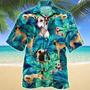 Sloughi Dog Lovers Hawaiian Style For Summer All Printed Hawaiian Shirt, Farm Hawaiian Shirt, Farmer Hawaii