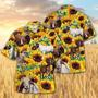 Sunflower Goat Hawaiian Shirt, Farm Hawaiian Shirt, Farmer Hawaii