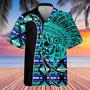 Sun's Smile Native American Hawaiian Shirt, America Shirt, Native American Hawaiian Shirt