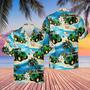 Tractor On The Beach All Over Printed Hawaiian Shirt, Farm Hawaiian Shirt, Farmer Hawaii