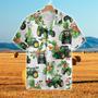 Tractors Pineapple All Over Printed Hawaiian Shirt, Farm Hawaiian Shirt, Farmer Hawaii