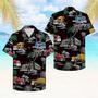 Truck Pattern Trucker Hawaiian Shirt, Farm Hawaiian Shirt, Farmer Hawaii