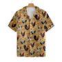 VINTAGE CHICKEN FARM Hawaiian Shirt, Farm Hawaiian Shirt, Farmer Hawaii