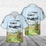 Air Force Hawaiian Shirt, Us Air Force Airlift Squadron Lockheed Hercules Hawaiian Shirt, Air Force Aloha Shirt