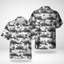 Air Force Hawaiian Shirt, Puerto Rico Air National Guard Sikorsky Black Hawk Hawaiian Shirt, Air Force Aloha Shirt