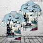 Air Force Hawaiian Shirt, Us Air Force De Havilland Canada Twin Otter Hawaiian Shirt, Air Force Aloha Shirt