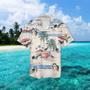 Alaskan Malamute Summer Beach Hawaiian Shirt, Full Print Dog Hawaii Shirt For Summer Day