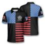 All Over Print Archery American Flag Logo Custom Archery Shirts For Men, Archery Shirt, Flag Shirt