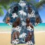 All Over Printed Hawaiian Shirts For Dog Lovers, Dog In Hawaiian Shirts, Aloha Summer Beach Shirt For Pet Lovers